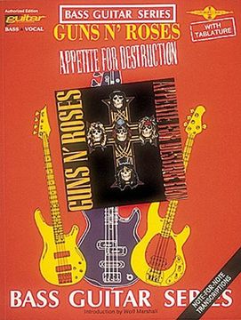 portada Guns N' Roses - Appetite for Destruction* (Bass Guitar Series) 