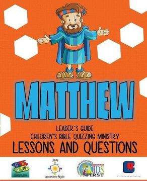 portada Children's Bible Quizzing - Lessons and Questions - MATTHEW (en Inglés)