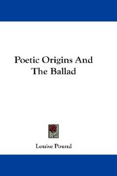 portada poetic origins and the ballad (in English)