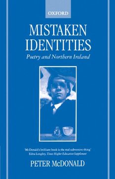 portada Mistaken Identities: Poetry and Northern Ireland (in English)
