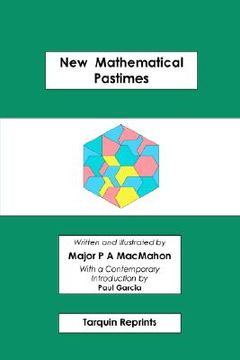 portada new mathematical pastimes (en Inglés)