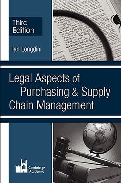 portada legal aspects of purchasing and supply chain management (en Inglés)