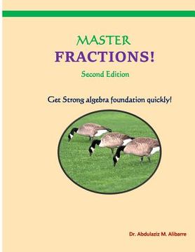 portada Master Fractions: Solve Quickly All Fraction Problems (en Inglés)