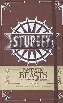 portada Fantastic Beasts and Where to Find Them: Stupefy Hardcover Ruled Journal (Insights Journals) (en Inglés)