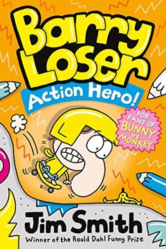 portada Barry Loser: Action Hero! Funny new Graphic Novel Series - Perfect for Fans of Bunny vs. Monkey! 