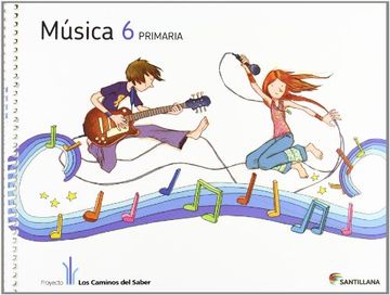 portada Musica + cd 6 Primaria