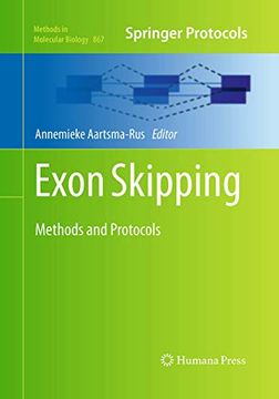 portada Exon Skipping: Methods and Protocols (Methods in Molecular Biology, 867) (en Inglés)