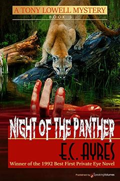 portada Night of the Panther (Tony Lowell Mysteries) (en Inglés)