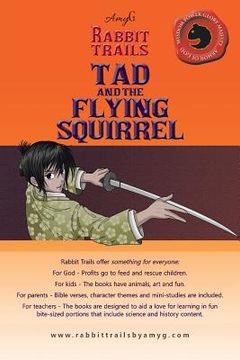 portada Rabbit Trails: Tad and the Flying Squirrel / Lyn and the Monk Seal (en Inglés)