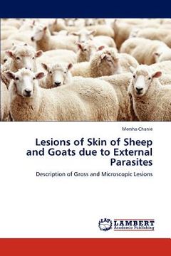 portada lesions of skin of sheep and goats due to external parasites