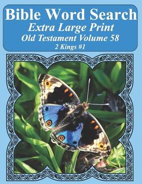 portada Bible Word Search Extra Large Print Old Testament Volume 58: 2 Kings #1 (en Inglés)