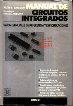 portada Manual de Circuitos Integrados: Datos Esenciales de Referencia y Especificaciones