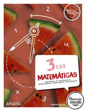 portada Matemáticas 3