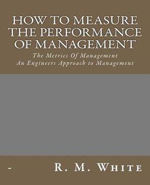 portada how to measure the performance of management (en Inglés)