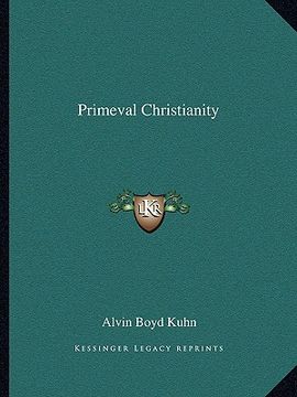 portada primeval christianity (en Inglés)