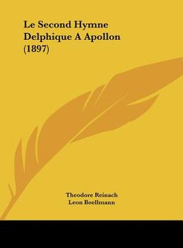 portada Le Second Hymne Delphique A Apollon (1897) (en Francés)