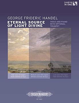 portada Eternal Source of Light Divine for Voice & Piano (3 Keys in One -- H./M./L. Voice): Trumpet in D/B Flat AD Lib., Sheet (en Inglés)