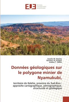 portada Données géologiques sur le polygone minier de Nyamukubi, (in French)