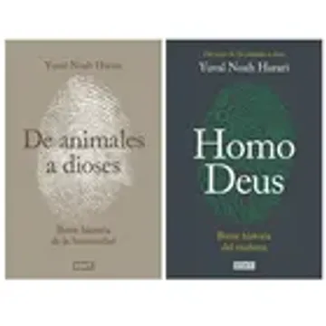 portada Pack Animales a Dioses + Homo Deus
