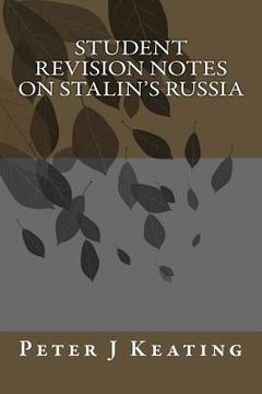 portada Student Revision notes on Stalin's Russia (en Inglés)