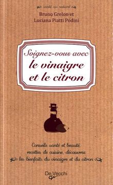 portada Soignez-Vous Avec le Vinaigre et le Citron (en Francés)