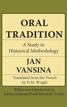 portada Oral Tradition: A Study in Historical Methodology (en Inglés)