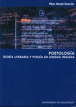 portada Poetología, Teoría Literaria y Poesía en Lengua Inglesa (in Spanish)