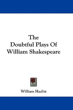 portada the doubtful plays of william shakespeare (en Inglés)