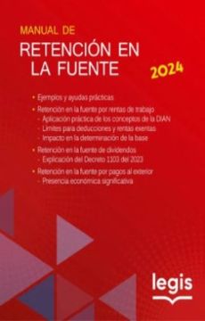 portada Manual de Retención en la Fuente 2024 (in Spanish)