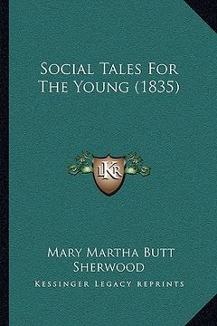 portada social tales for the young (1835) (en Inglés)