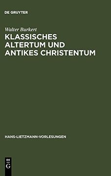 portada Klassisches Altertum und Antikes Christentum 