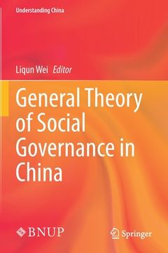 portada General Theory of Social Governance in China (en Inglés)