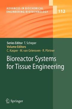 portada bioreactor systems for tissue engineering (in English)