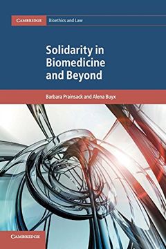 portada Solidarity in Biomedicine and Beyond (Cambridge Bioethics and Law) (en Inglés)