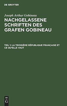 portada La Troisième République Française et ce Qu'elle Vaut (en Alemán)