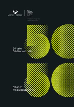 portada 50 Urte, 50 Diseinatzaile - 50 Años, 50 Diseñadores (Ikertuz) (in Spanish)