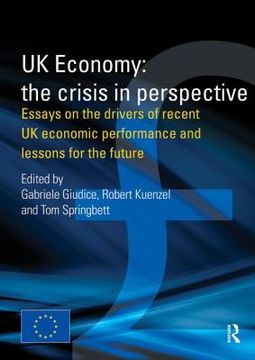 portada UK Economy: The Crisis in Perspective: Essays on the Drivers of Recent UK Economic Performance and Lessons for the Future (in English)