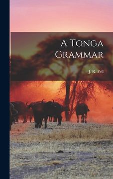 portada A Tonga Grammar