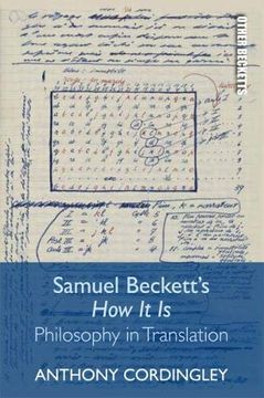 portada Samuel Beckett's how it is: Philosophy in Translation (Other Becketts) (in English)