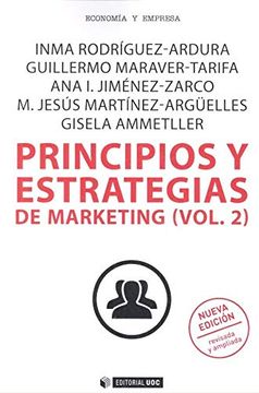 portada Principios y Estrategias de Marketing (Vol. 2) (Manuales) (in Spanish)