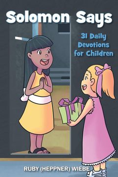 portada Solomon Says: 31 Daily Devotions for Children (en Inglés)