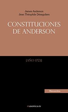 portada Constituciones de Anderson (in Spanish)