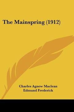 portada the mainspring (1912) (in English)