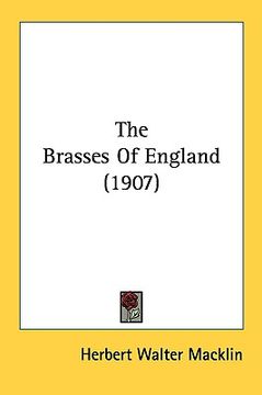 portada the brasses of england (1907) (en Inglés)
