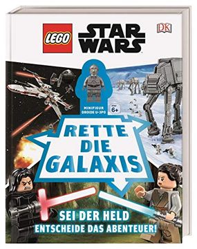 portada Lego Star Wars Rette die Galaxis: Mit U-3Po Minifigur. Sei der Held. Entscheide das Abenteuer! (en Alemán)