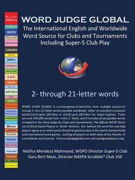 portada Word Judge Global: International English and Worldwide Word Source for Clubs and Tournaments Including Super-S Club Play (in English)