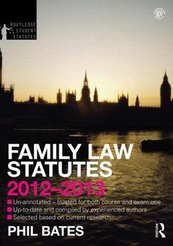 portada family law statutes 2012-2013