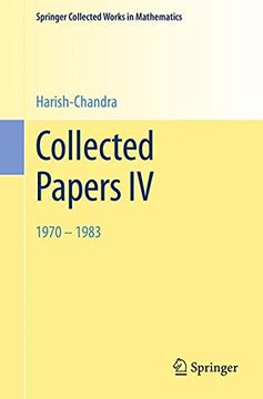 portada Collected Papers IV: 4 (Springer Collected Works in Mathematics)