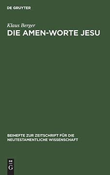 portada Die Amen-Worte Jesu (en Alemán)