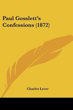 portada paul gosslett's confessions (1872) (in English)
